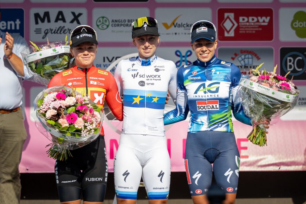 Lorena Wiebes confirms favourite tag with 2025 GP Lucien Van Impe victory Lorena Wiebes confirms favourite tag with 2025 GP Lucien Van Impe victory