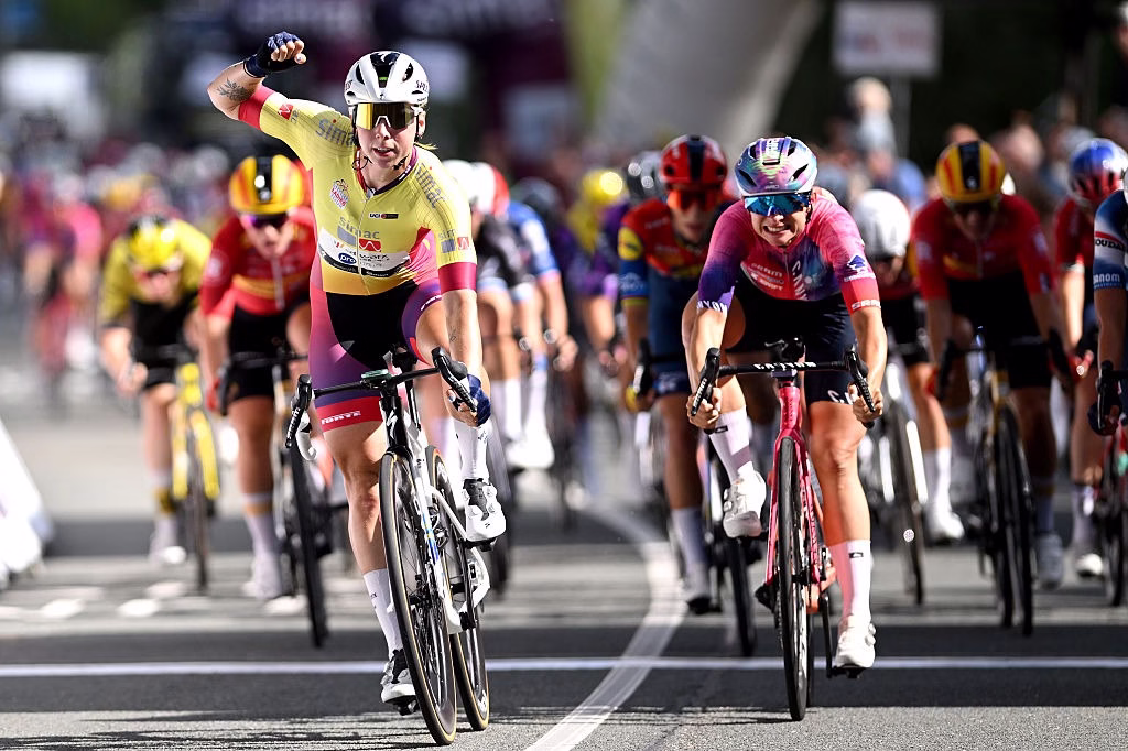 Lorena Wiebes 2025 Simac Ladies Tour Stage 4 (Getty)
