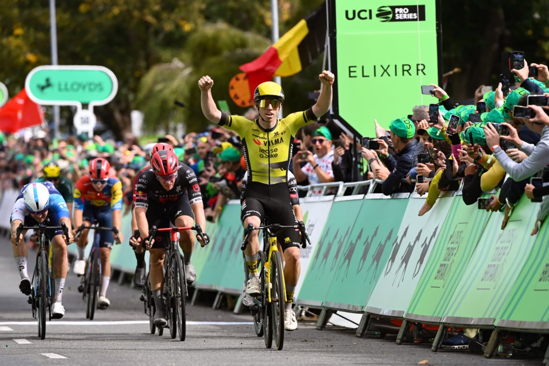 Matthew Brennan becomes youngest stage winner in Tour of Britain race history on Stage 3