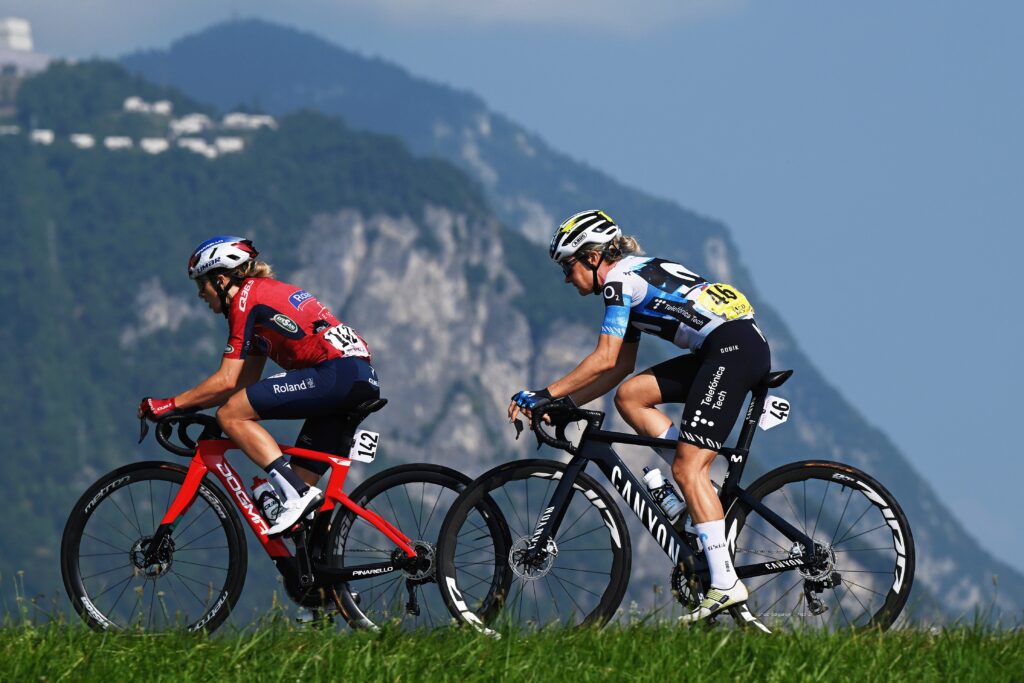 Morgane Coston Claire Steels 2025 Tour de Romandie Stage 3 (Getty)