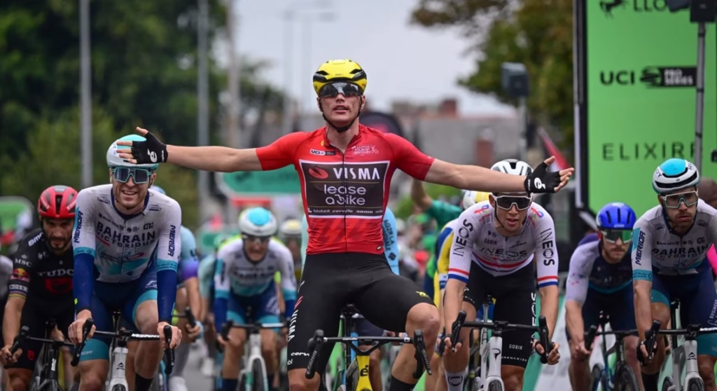 Olav Kooij 2025 Tour of Britain Stage 6 (Cor Vos)