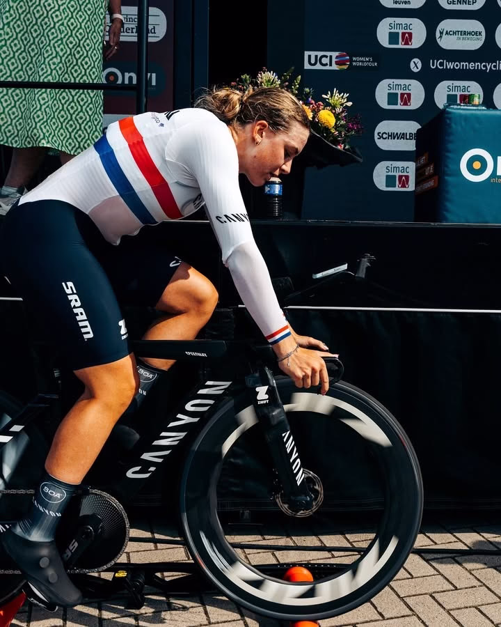 Zoe Backstedt 2024 Simac Ladies Tour TT (Lucas Abad)