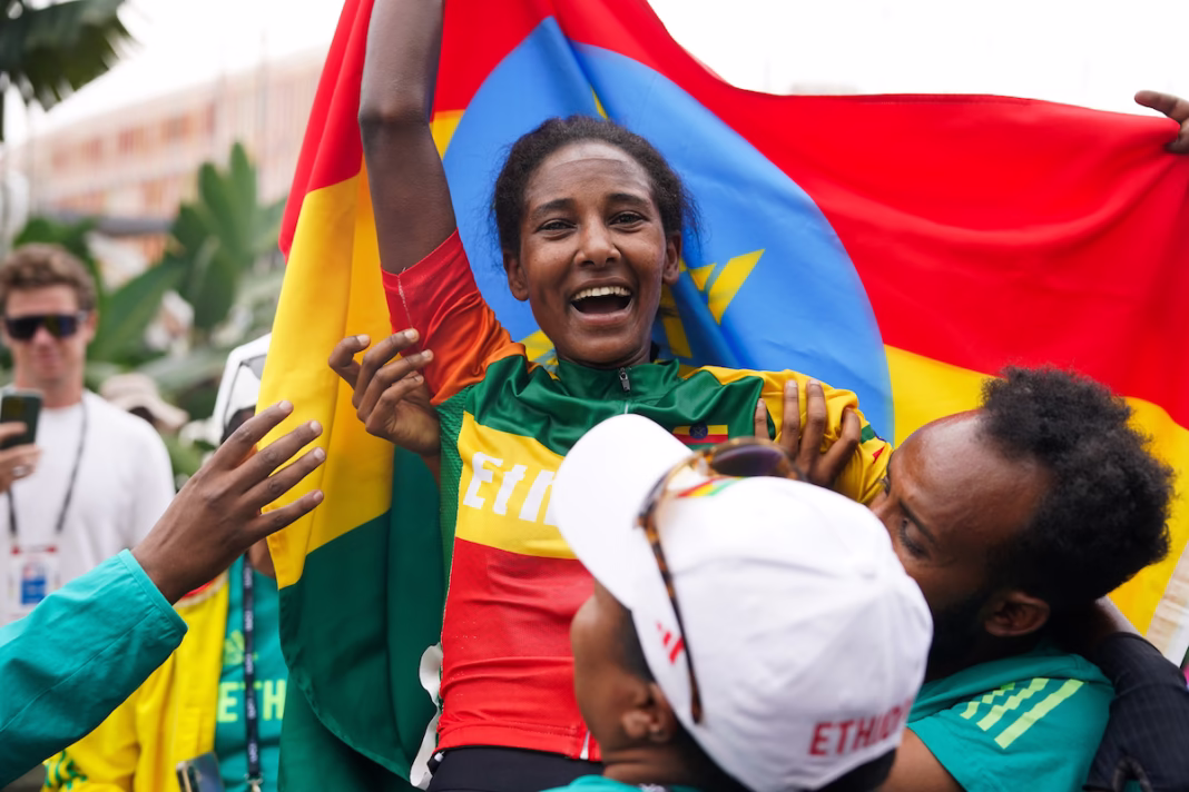Tsige Kahsay Kiros signs with Canyon SRAM zondacrypto Generation after landmark Worlds ride and African double