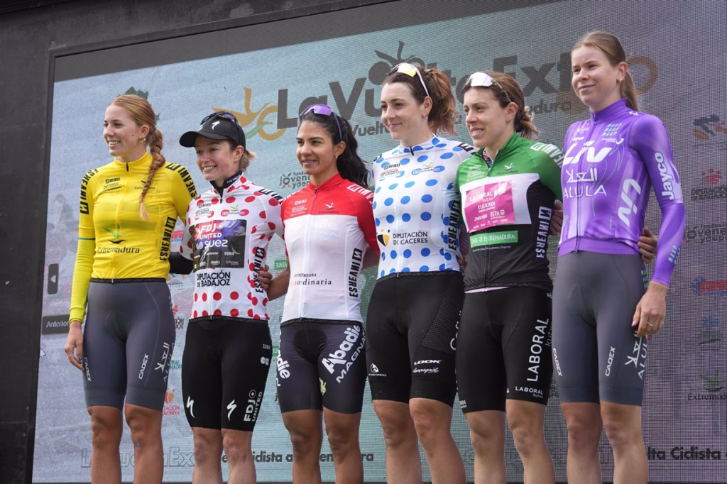 2026 Vuelta Extremadura final jerseys