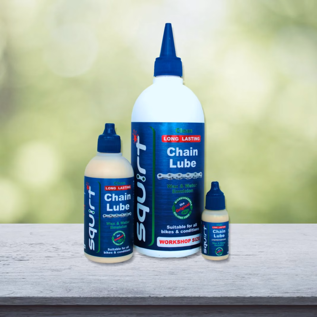 Squirt Chain Lube review: clean wax lube for UK conditions?