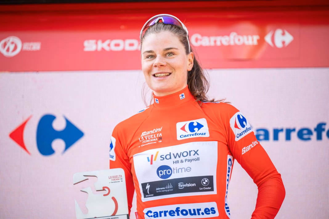 GC and jerseys after La Vuelta Femenina 2026 stage 4