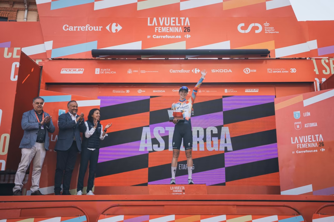 GC and jerseys after La Vuelta Femenina 2026 stage 5