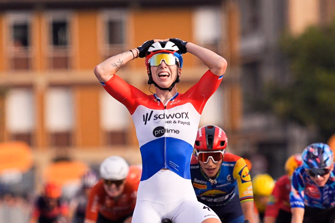GC and jerseys after Giro d’Italia Women 2026 stage 1