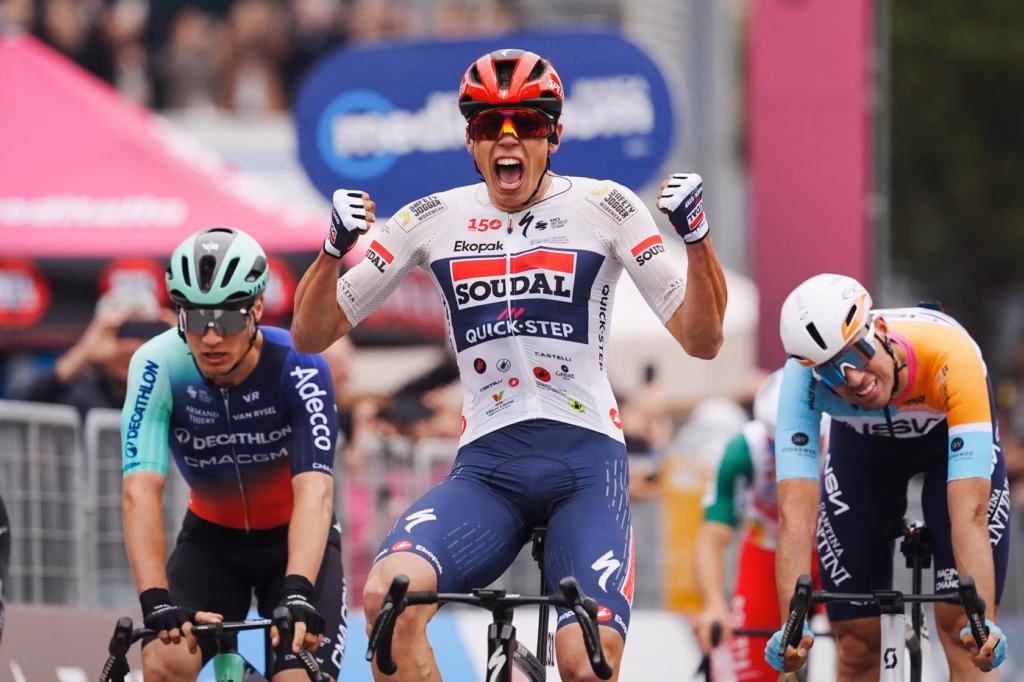 Paul Magnier 2026 Giro d'Italia Stage 1 (RCS)