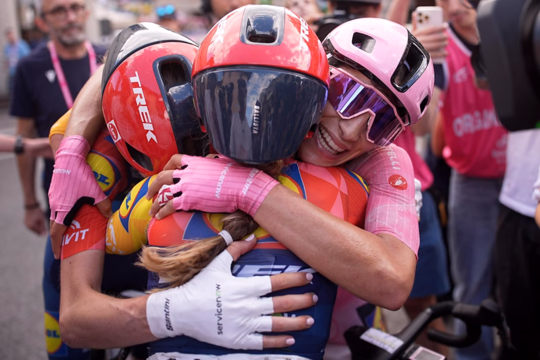 GC and jerseys after Giro d’Italia Women 2026 stage 3 GC and jerseys after Giro d’Italia Women 2026 stage 3