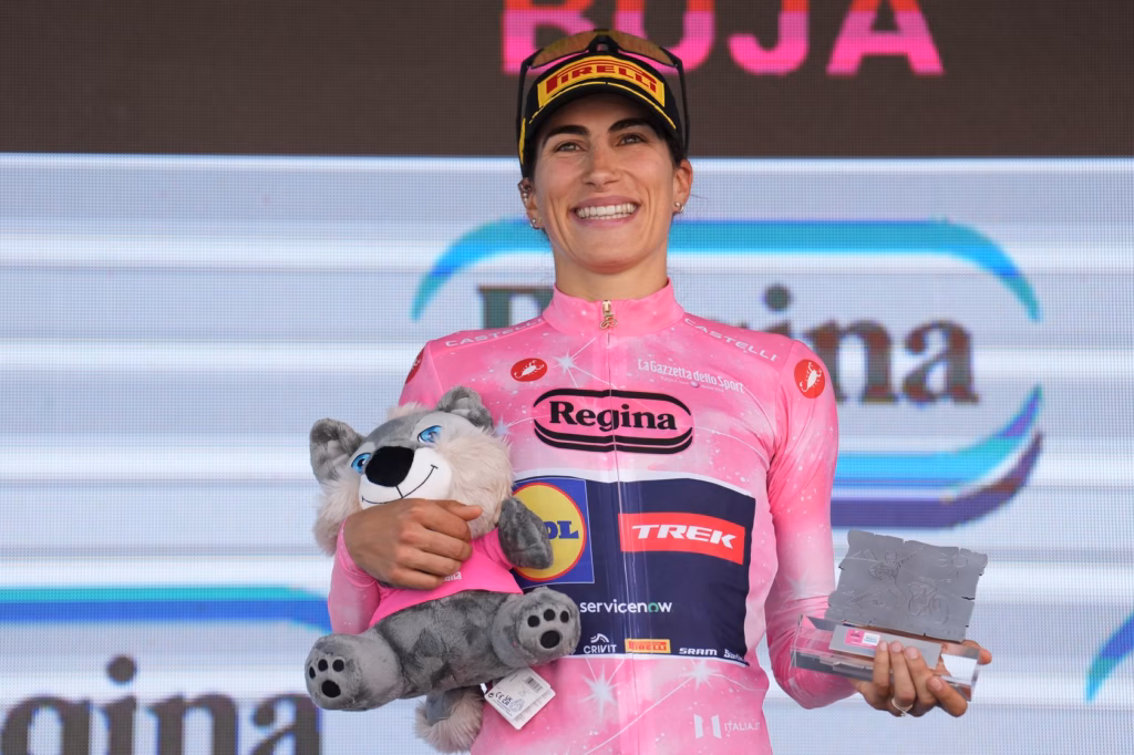Balsamo keeps the maglia rosa