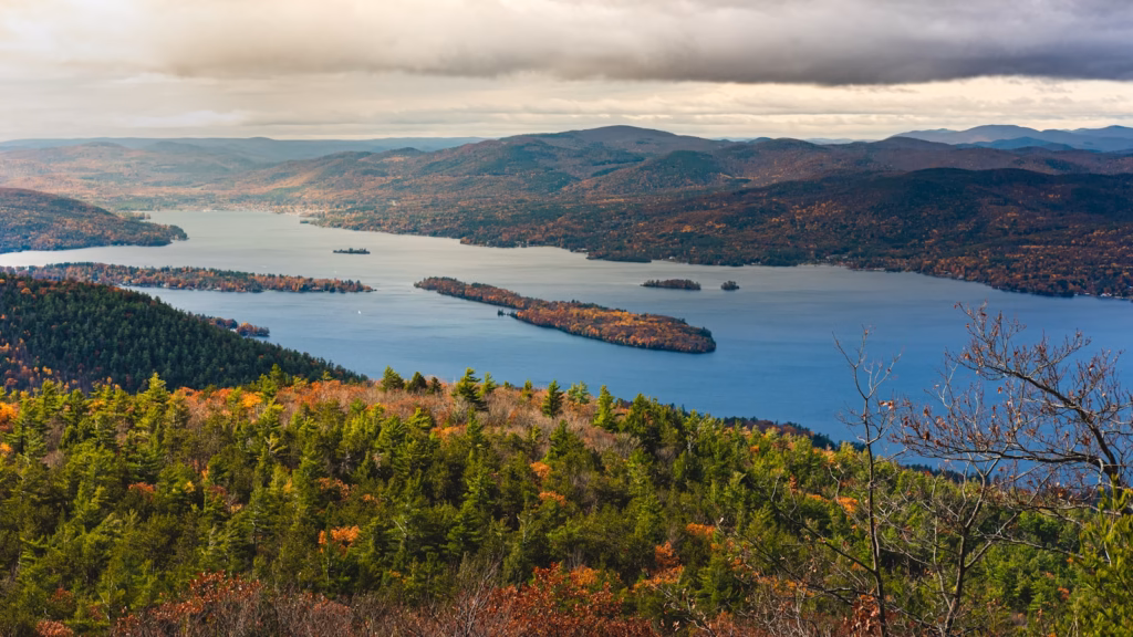 Hudson Valley green trees near body of water during daytime