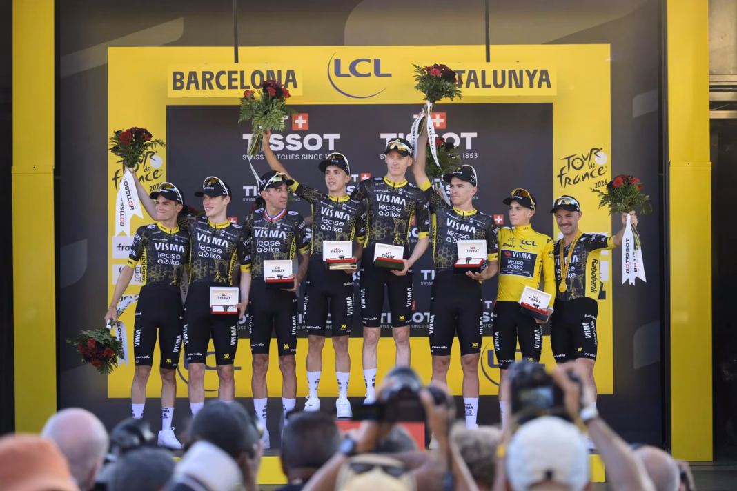 GC and jerseys after Tour de France 2026 stage 1 GC and jerseys after Tour de France 2026 stage 1