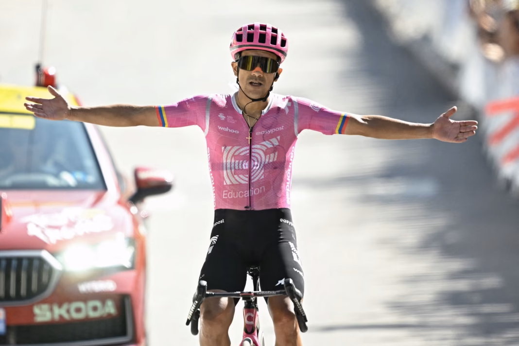 Tour de France 2026 stage 18: Richard Carapaz wins at Orcières-Merlette after final-climb attack Tour de France 2026 stage 18: Richard Carapaz wins at Orcières-Merlette after final-climb attack