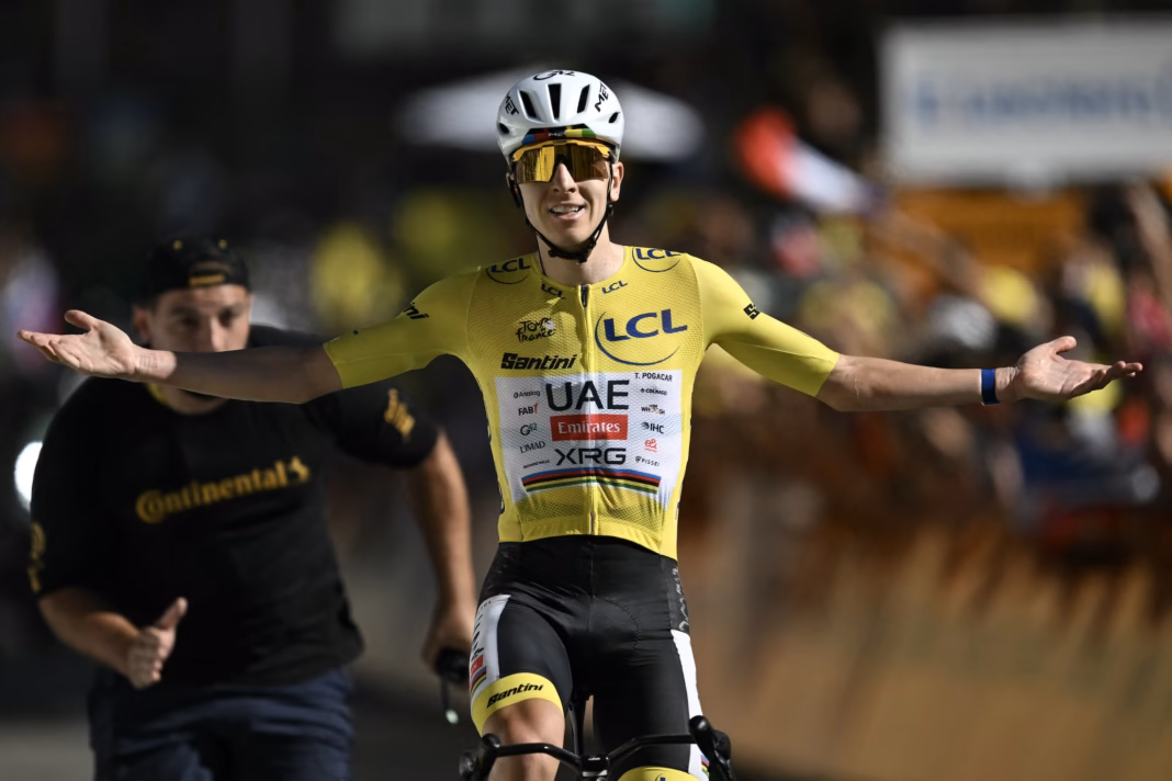 Tour de France 2026 stage 19: Tadej Pogačar wins on Alpe d’Huez after catching breakaway late Tour de France 2026 stage 19: Tadej Pogačar wins on Alpe d’Huez after catching breakaway late