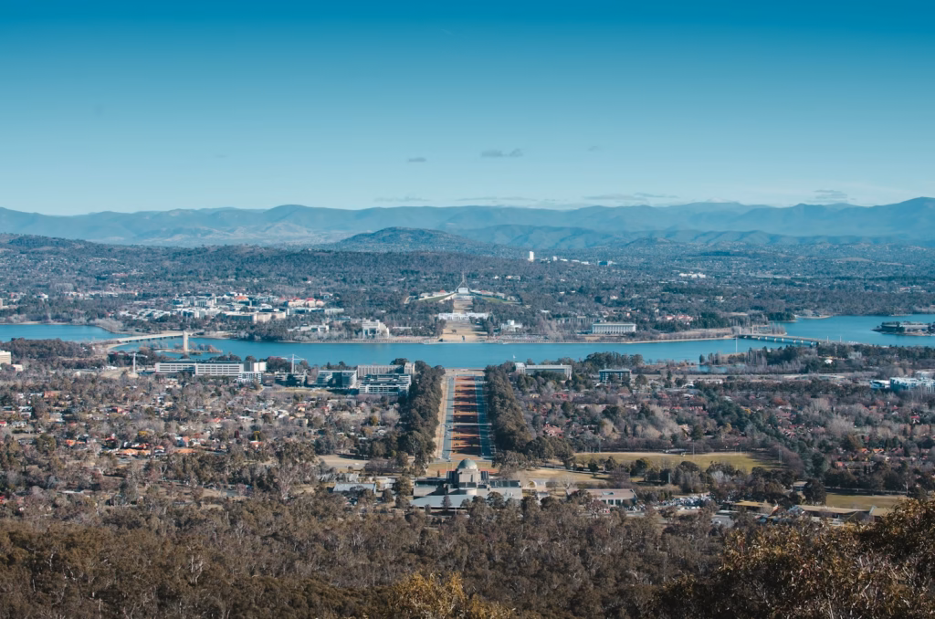 Canberra cityscape during daytime
