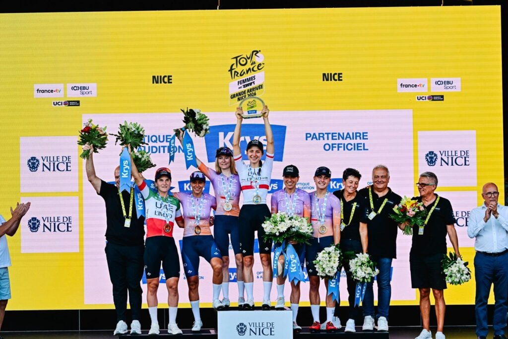 Tour de France Femmes avec Zwift 2026 - Étape 9 - Nice / Nice (99,9 km) - UAE TEAM L’IMAD, meilleure équipe