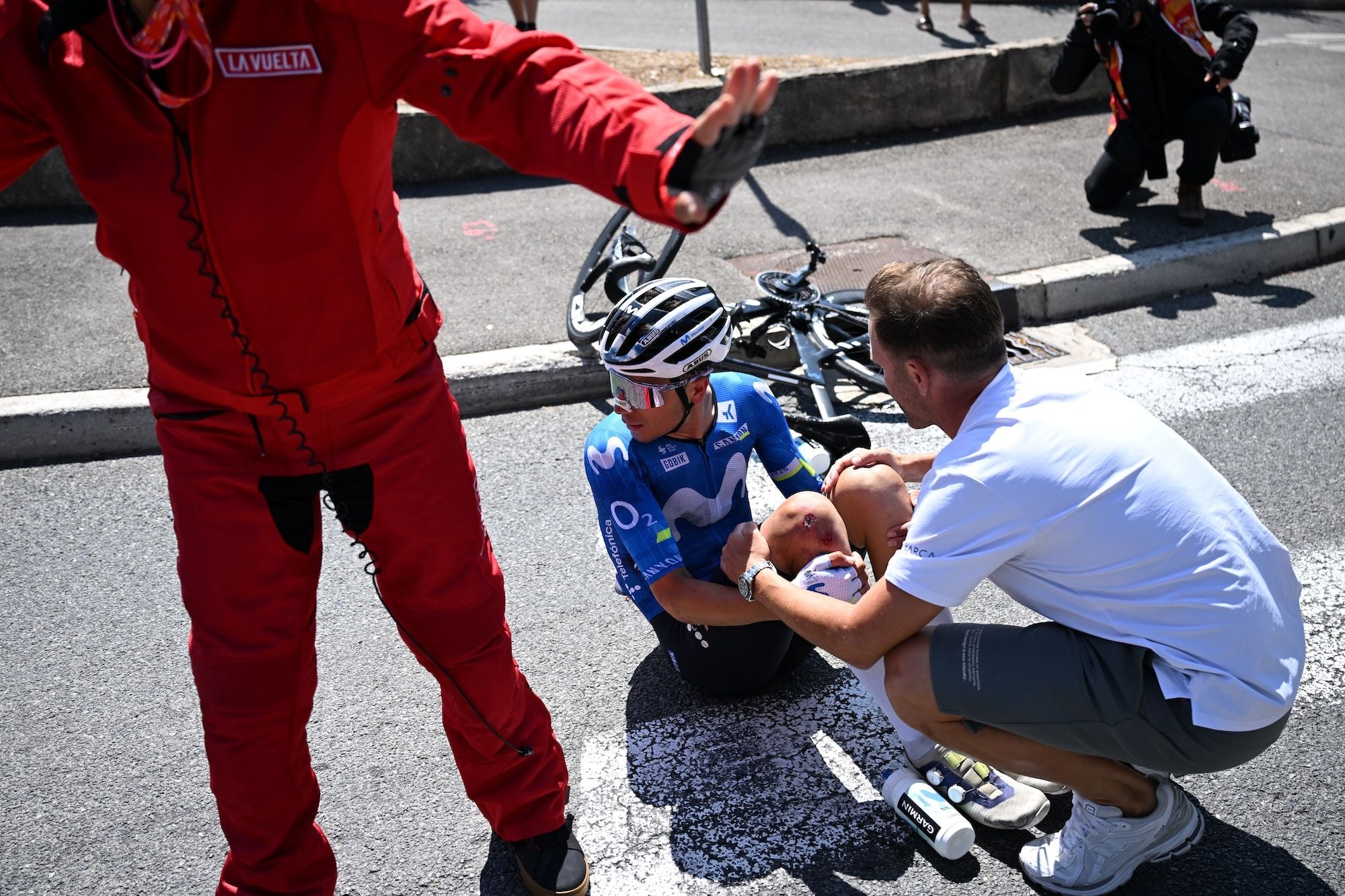 Cian Uijtdebroeks leaves 2026 Vuelta after tearful Andorra ordeal raises fresh questions for Movistar