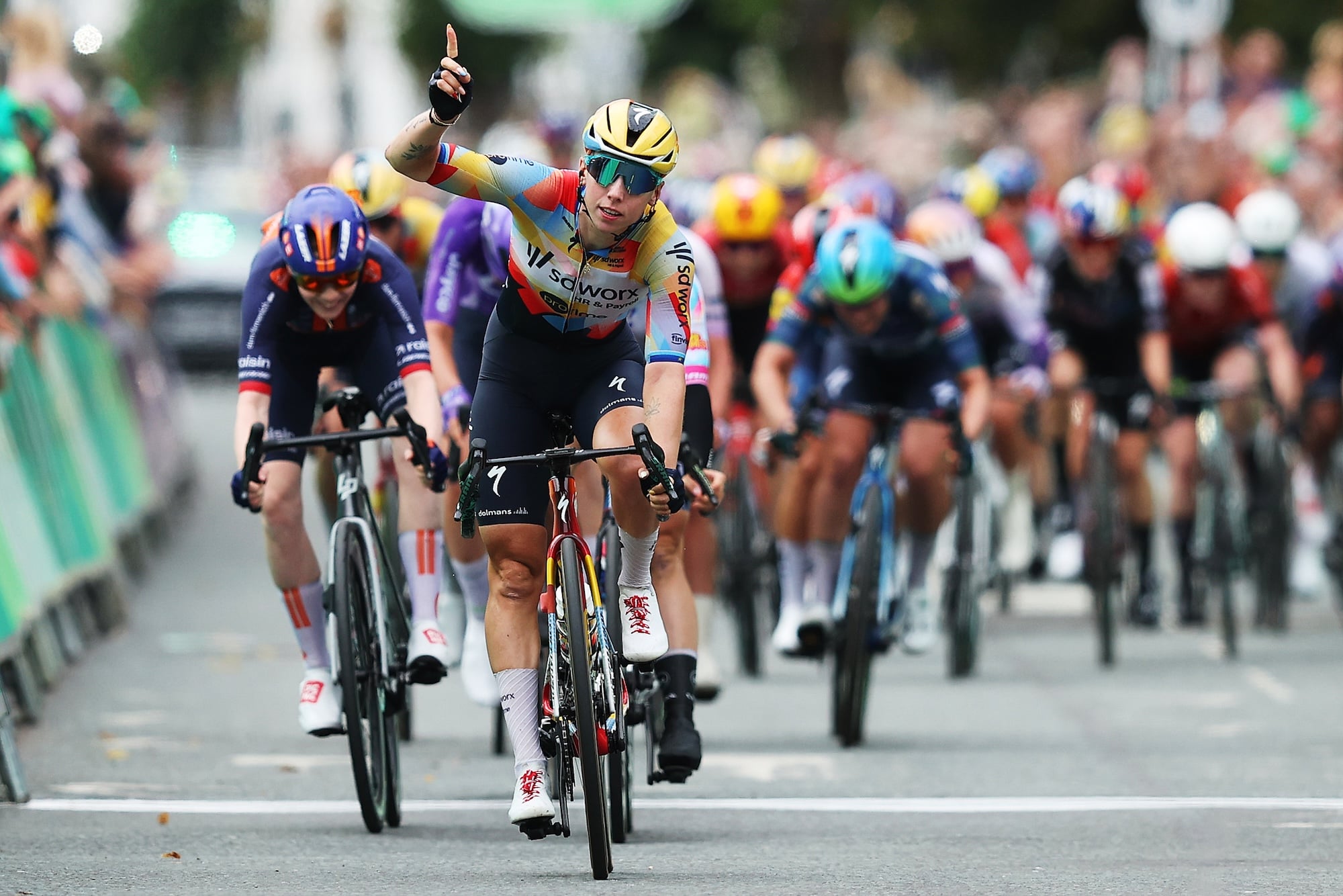 Lloyds Tour of Britain Women 2026 stage 1: Lorena Wiebes wins in Cockermouth after attacking finale