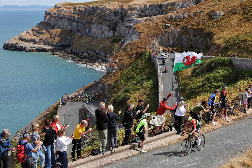 2026 Lloyds Tour of Britain Women - Stage 3: Mold to The Great Orme (104.7km) - Kim Le Court-Pienaar (AG Insurance - Soudal Team), on the final climb to the Great Orme