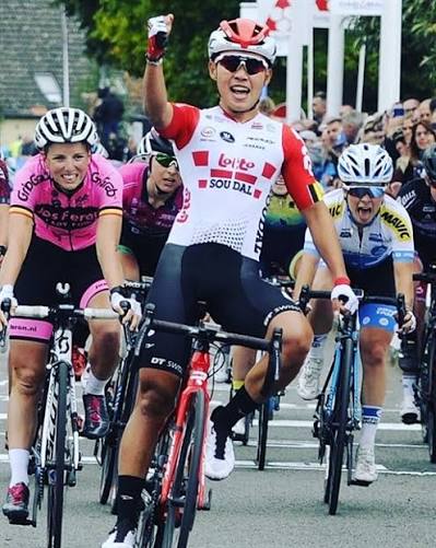 The first La Choralis Fourmies Féminine was won by Thi That Nguyen of Lotto Soudal Ladies.
