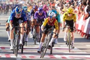 Vuelta-a-Espana-Bryan-Coquard-edges-Mads-Pedersen-to-win-crash-marred-stage-8-as-Tadej-Pogacar-abandons