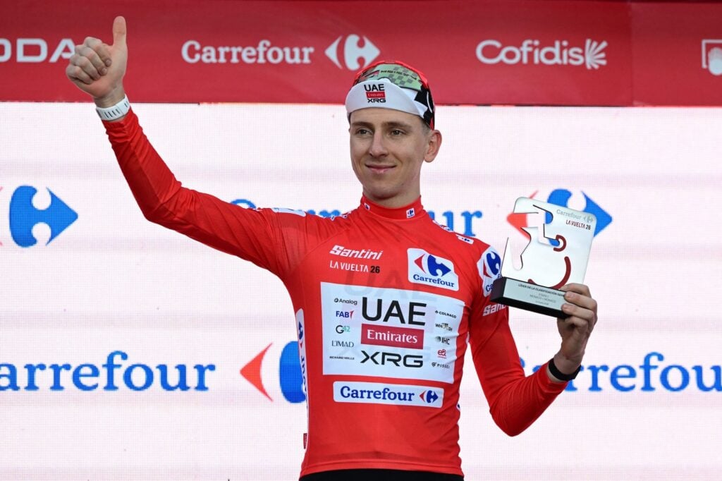 divVuelta-a-Espana-GC-standings-From-yellow-to-red-Tadej-Pogacar-takes-leaders-jersey-on-opening-daydiv
