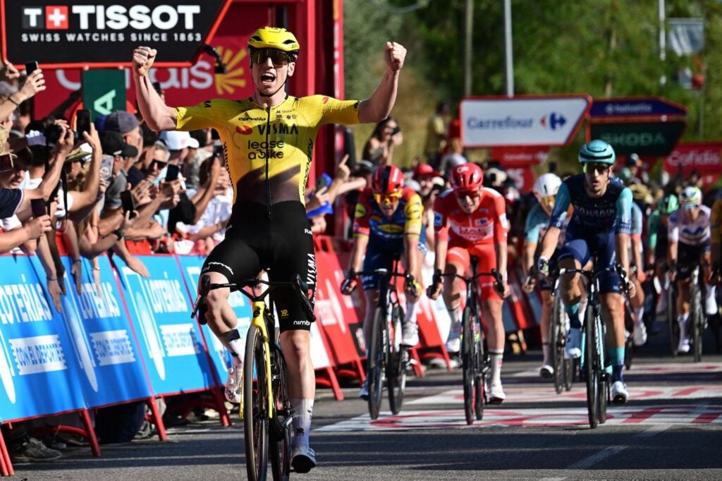 divVuelta-a-Espana-Powerful-sprint-nets-Matthew-Brennan-stage-2-victory-as-Tadej-Pogacar-fends-off-attacks-to-keep-leaders-jerseydiv
