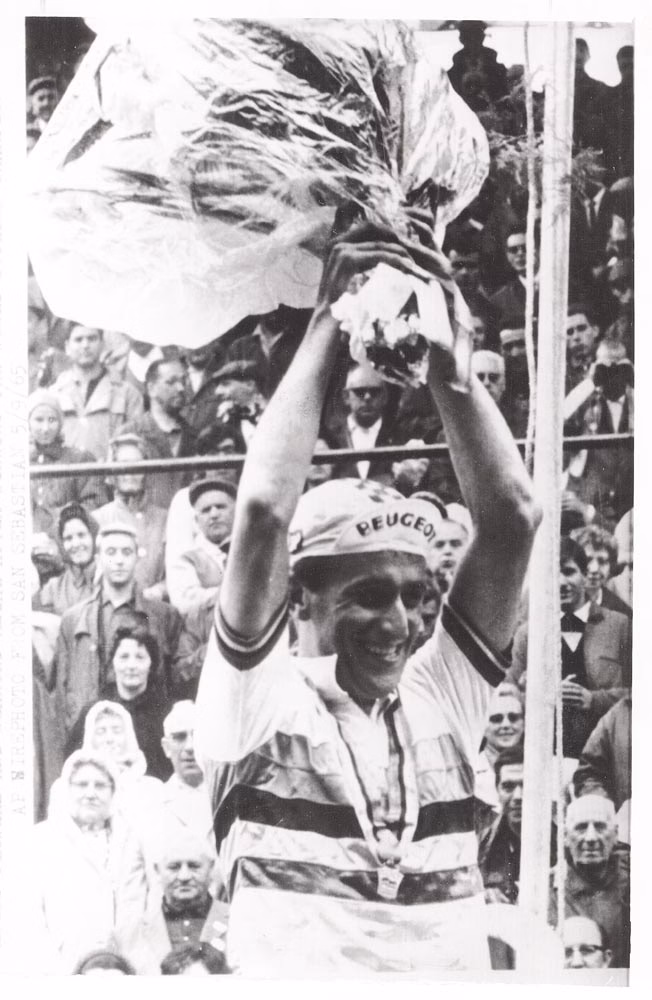 Tom Simpson broke through in 1965 World Champion