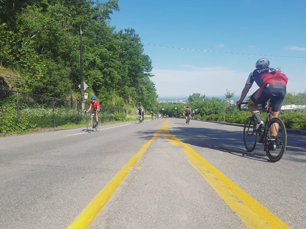 Camillien-Houde is the main sustained climb