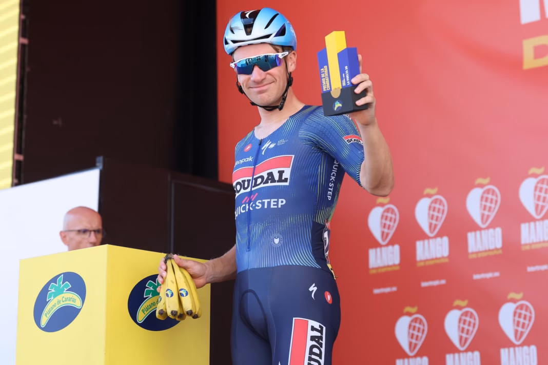 Ethan Hayter racing at the 2026 Vuelta a España