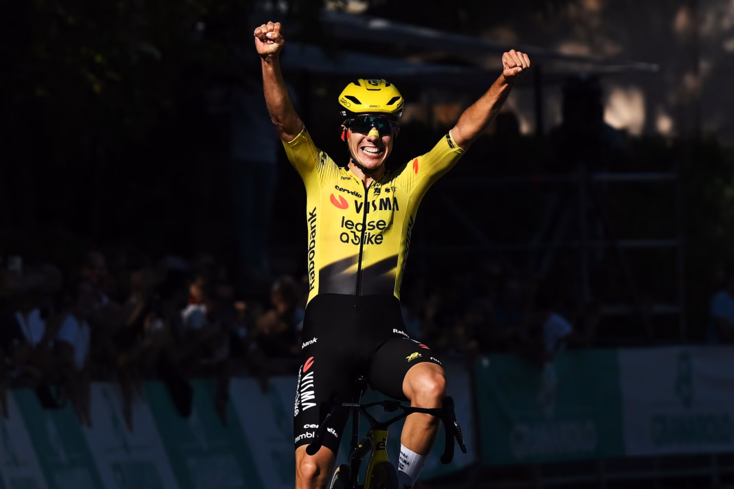 Davide Piganzoli wins Giro dell’Emilia 2026 after late breakaway