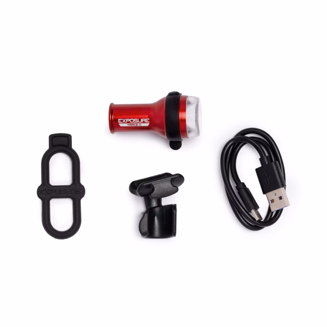 Exposure TraceR 4 rear light mounted view