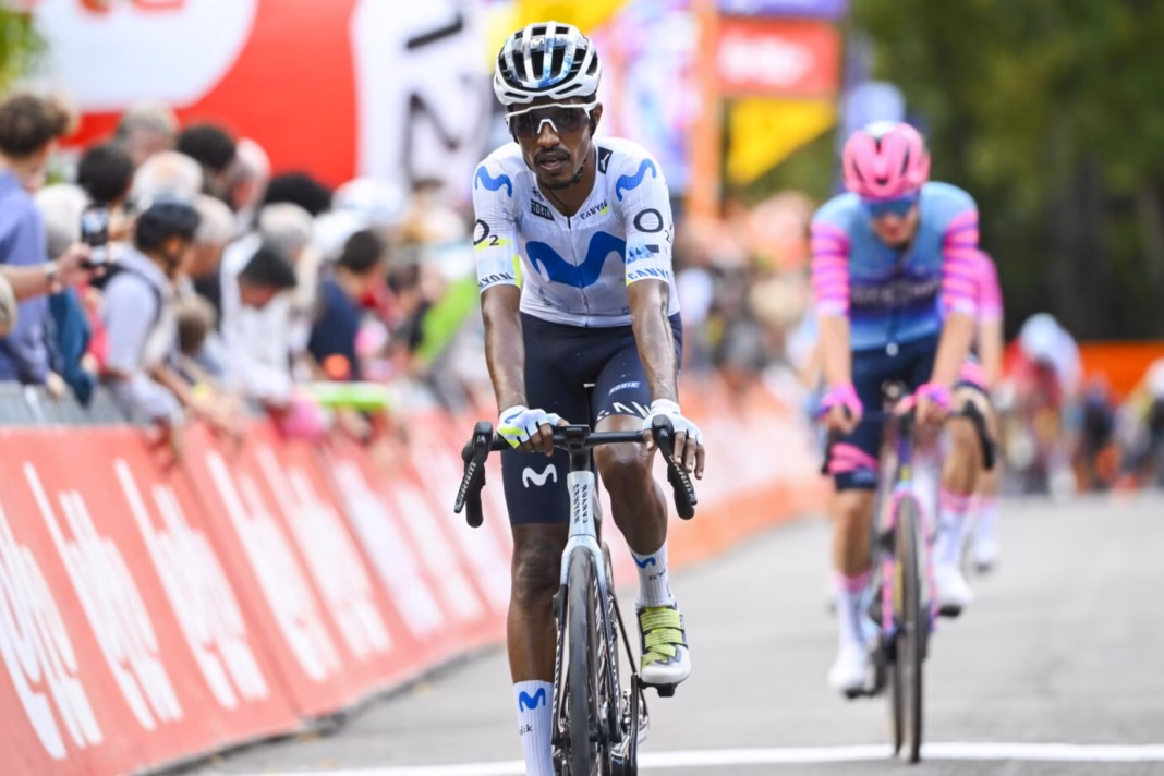 Natnael Tesfatsion extends Movistar Team contract through 2028