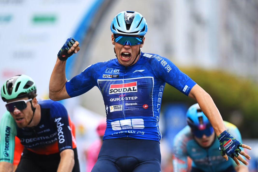 Paul Magnier wins 2026 Tour of Guangxi stage 4 after attritional finale
